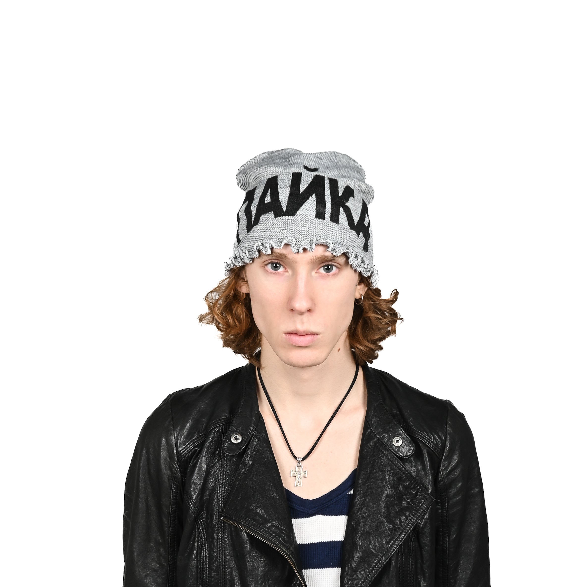 "PAYKA" сiра шапка біні