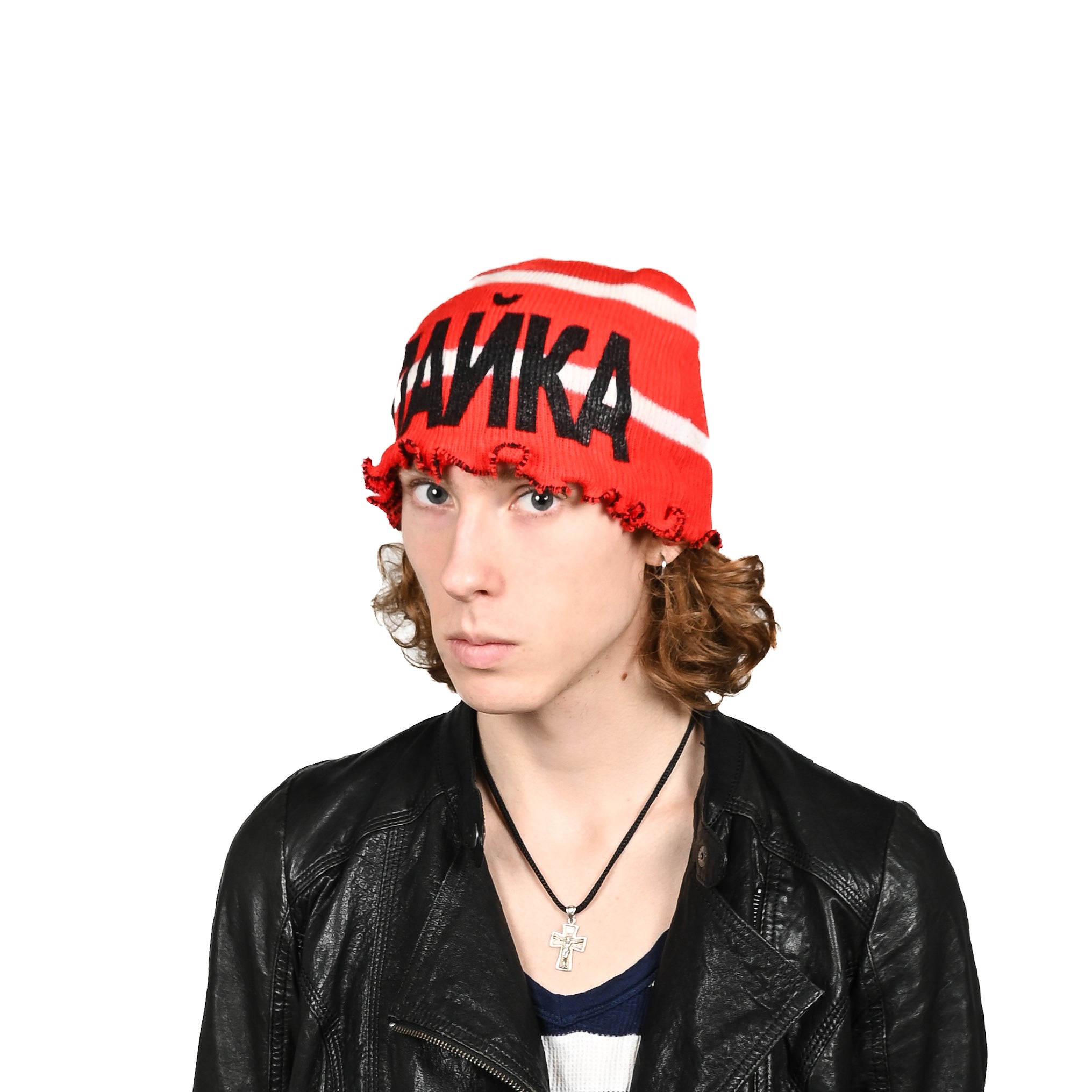 "PAYKA" червона шапка біні