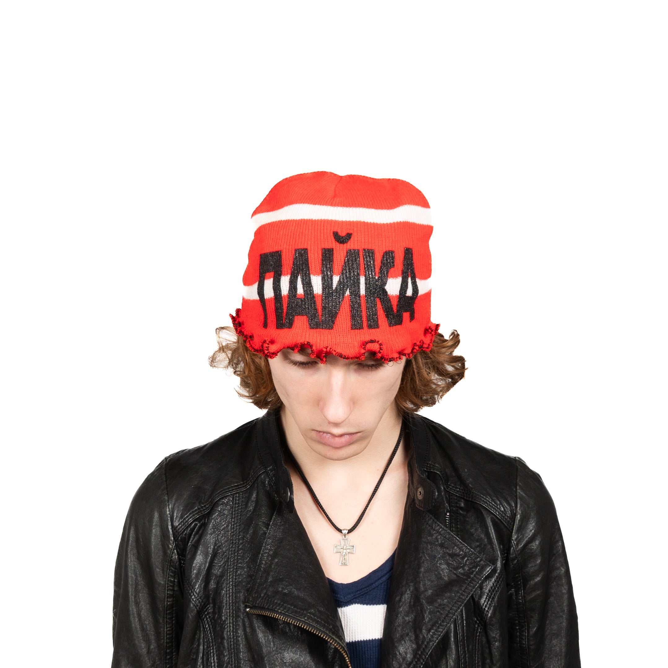 "PAYKA" червона шапка біні