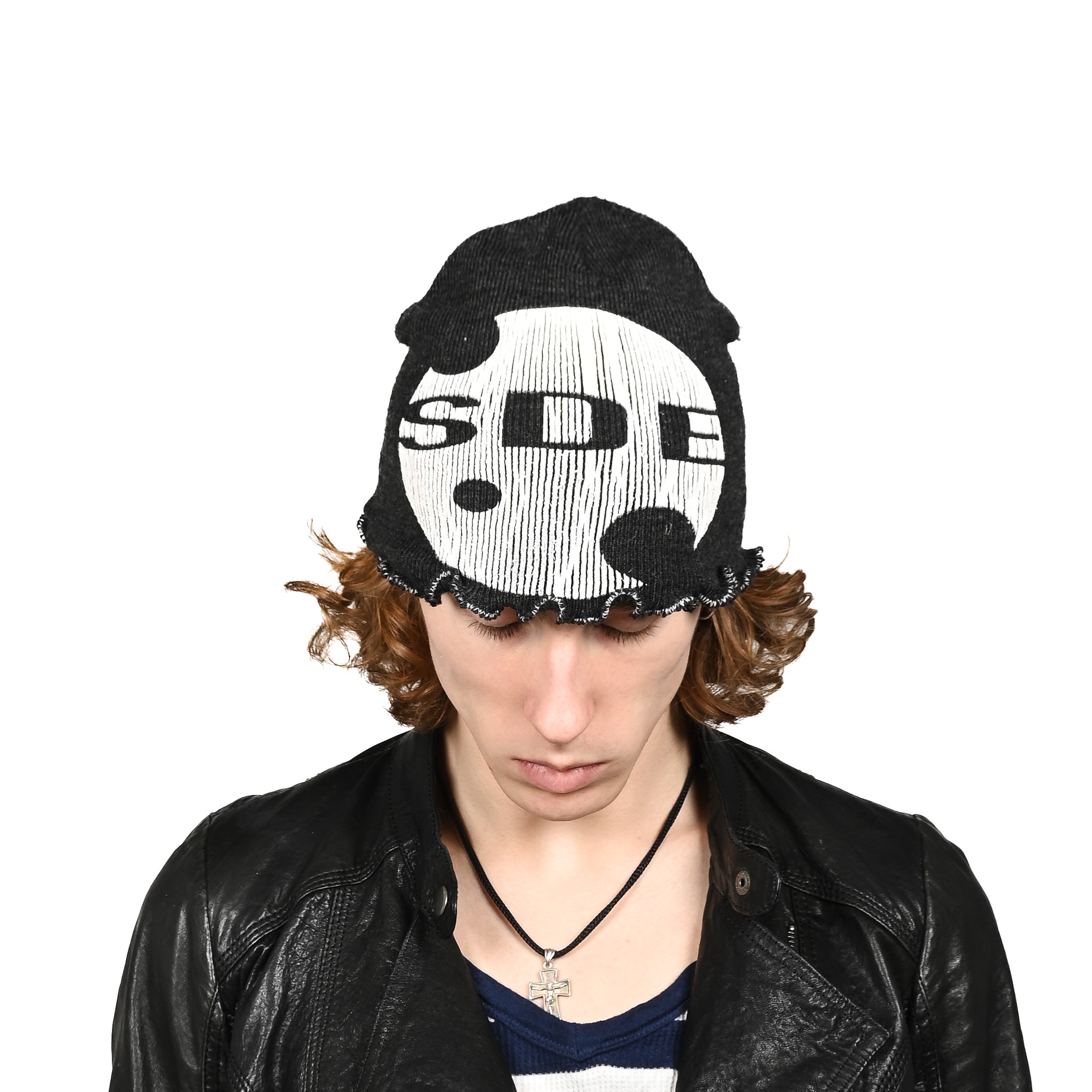 "SDE" чорна шапка біні