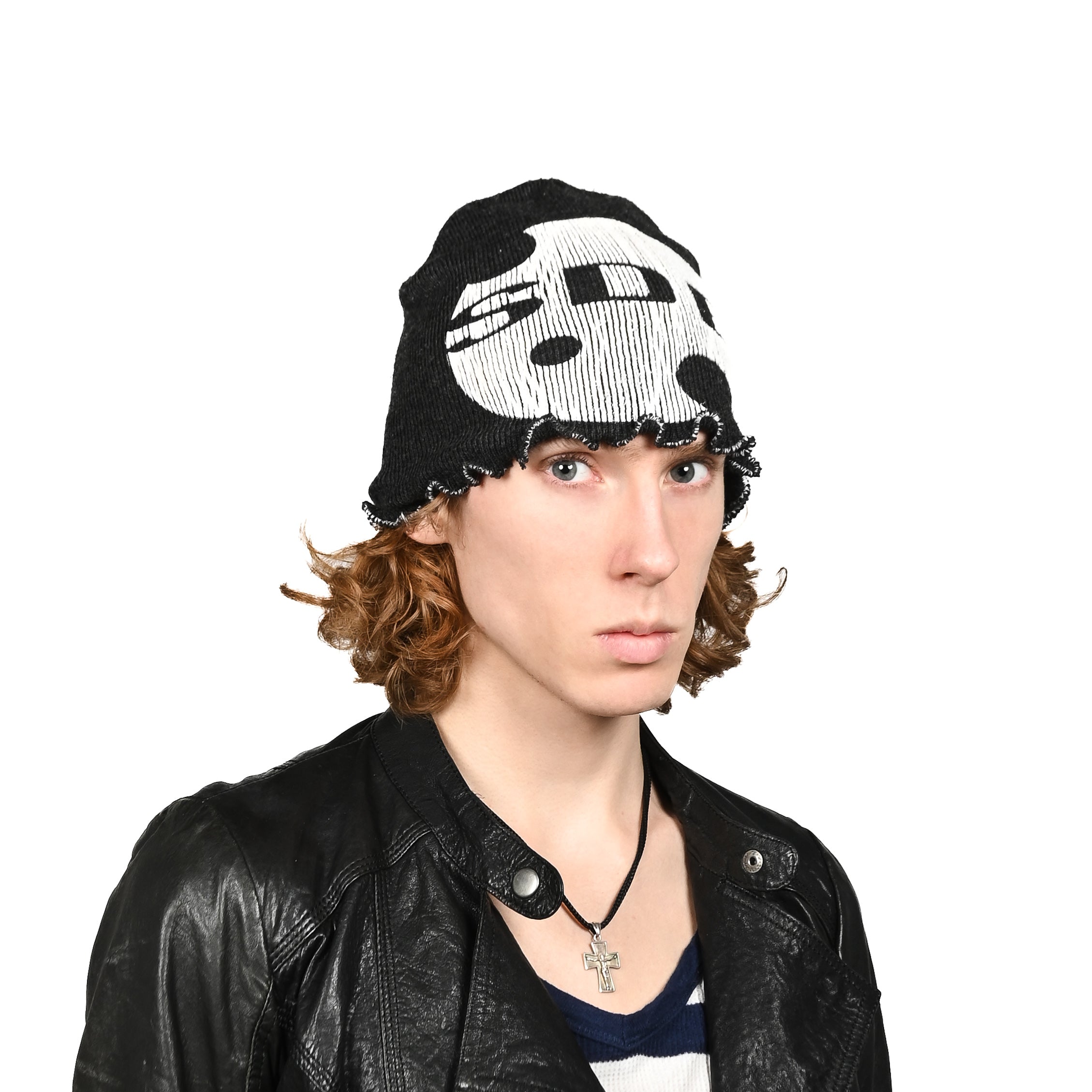 "SDE" чорна шапка біні