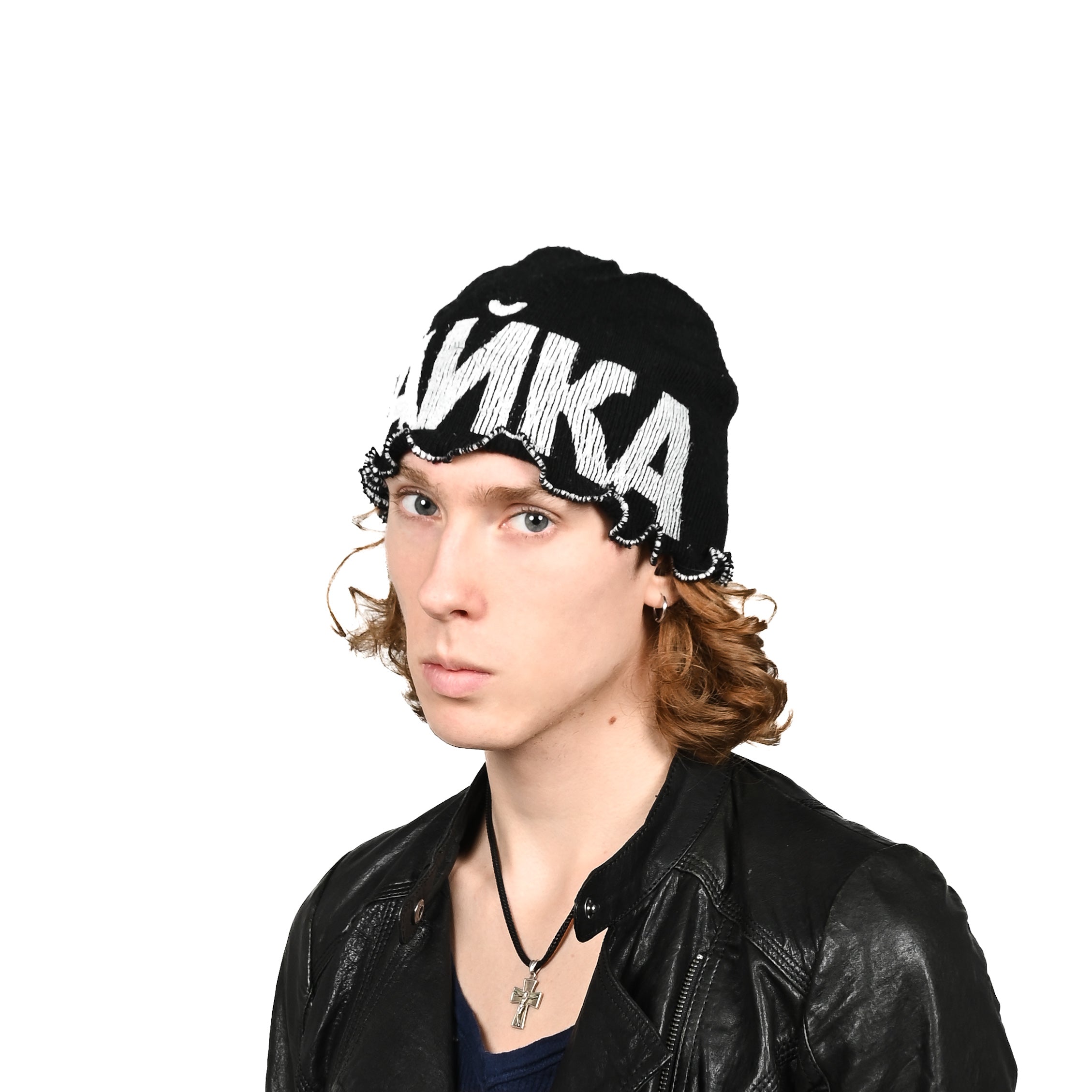 "PAYKA" black bennie hat
