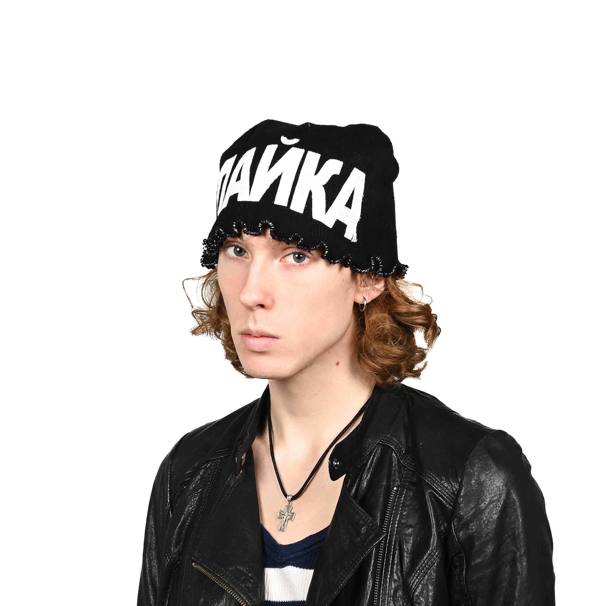 "PAYKA" чорна шапка біні