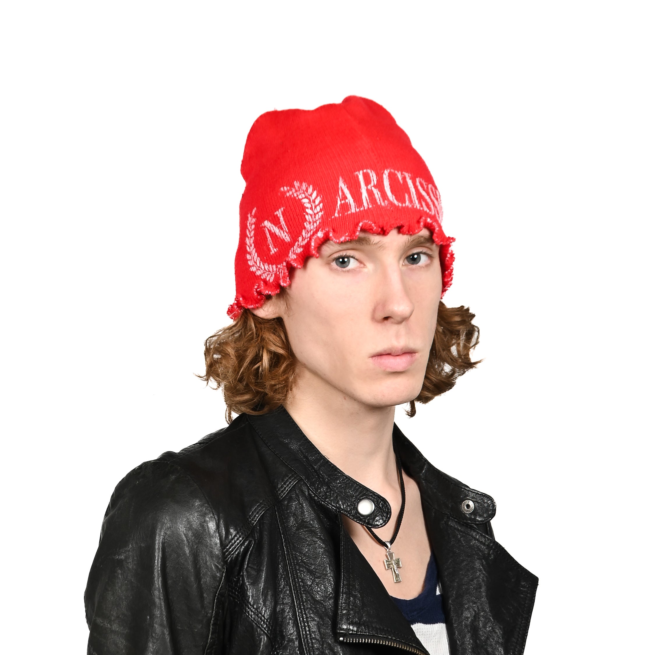 "NAPOLEON NARCISSIST" червона шапка біні