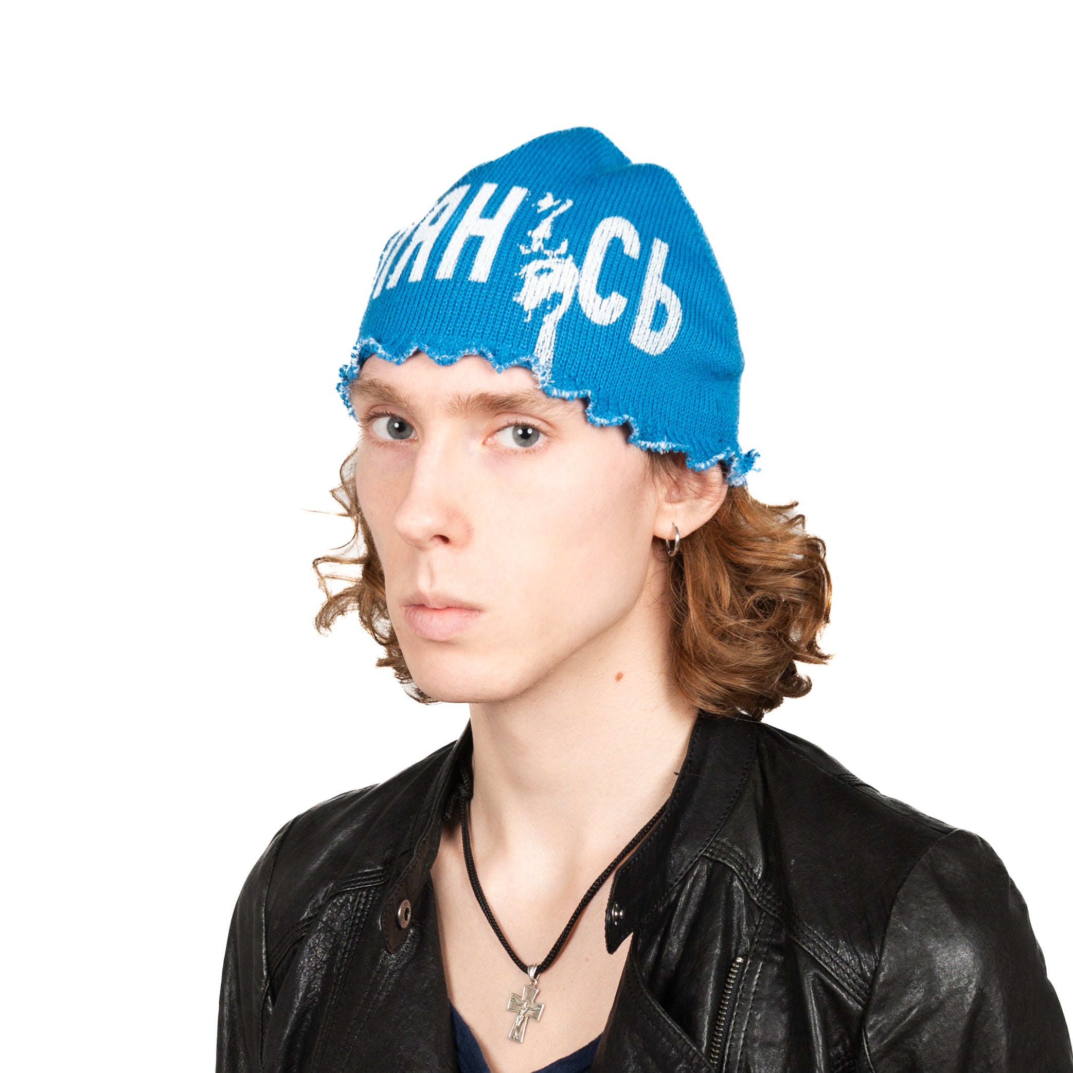 "KLYANUS" синя шапка біні