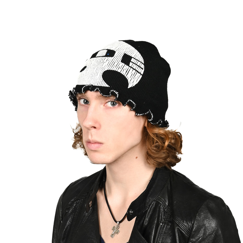 "SDE" black bennie hat