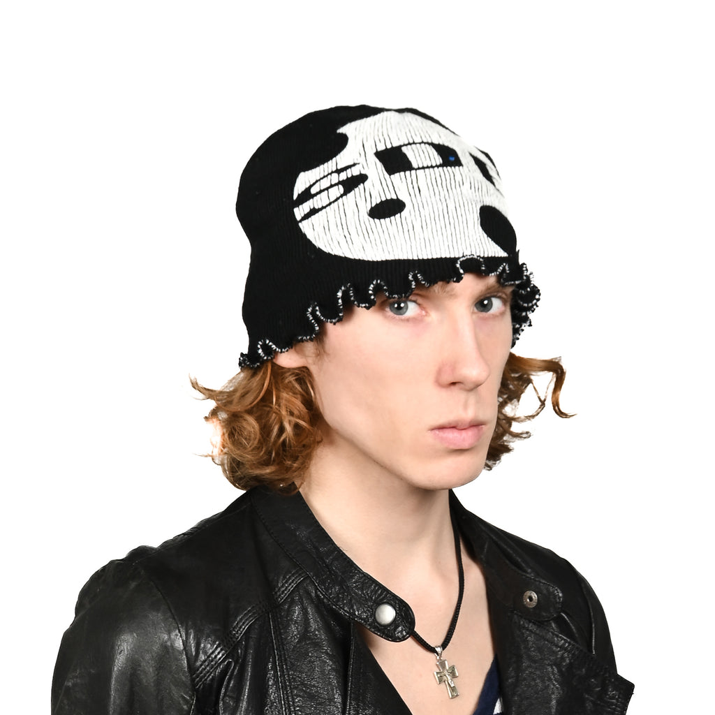 "SDE" black bennie hat