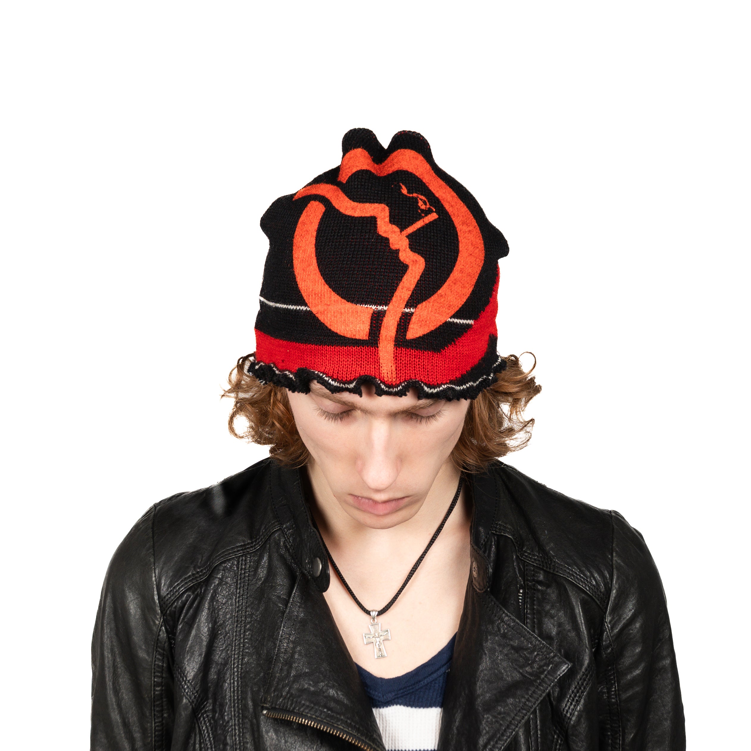 "FUK RAPT" black bennie hat