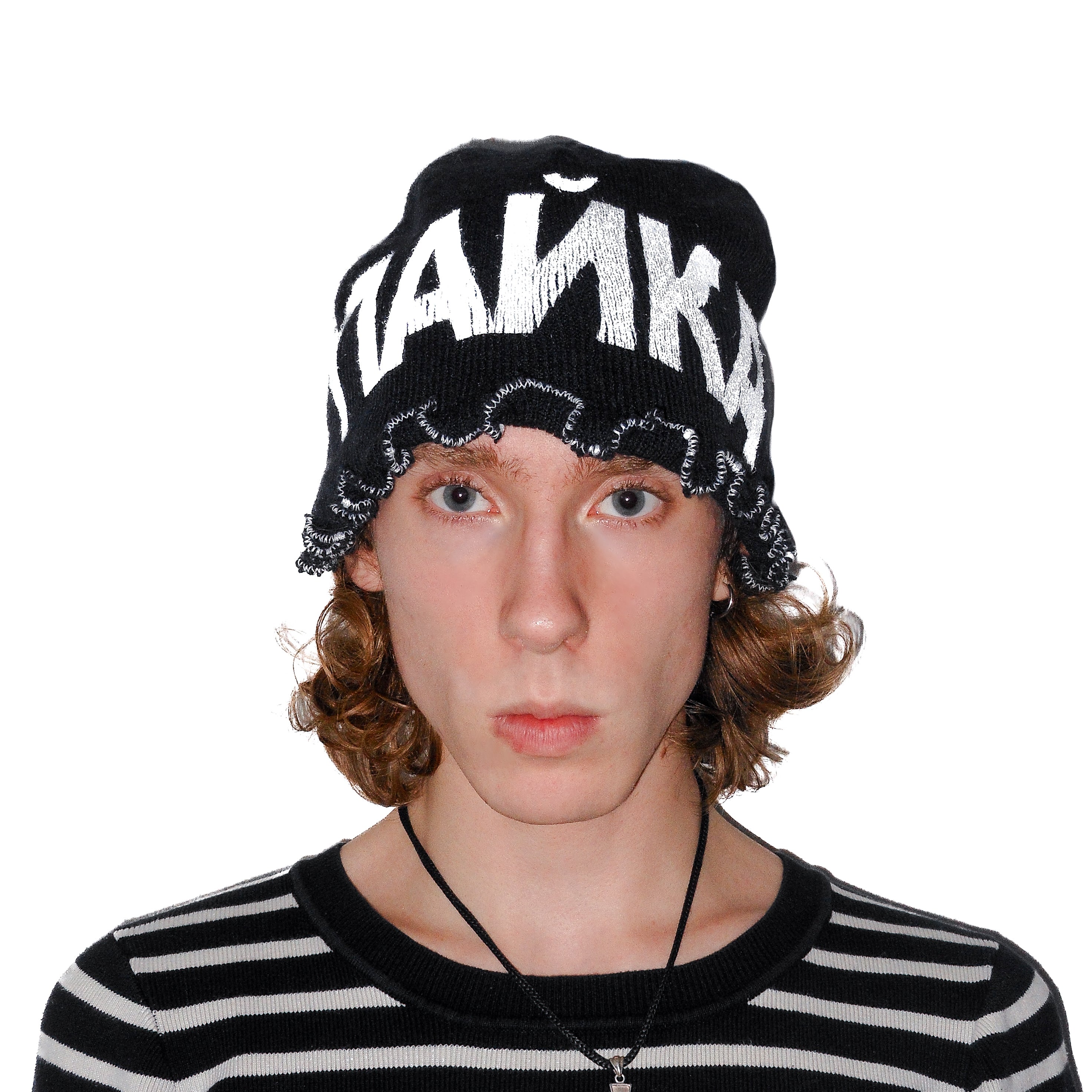 "PAYKA" black bennie hat