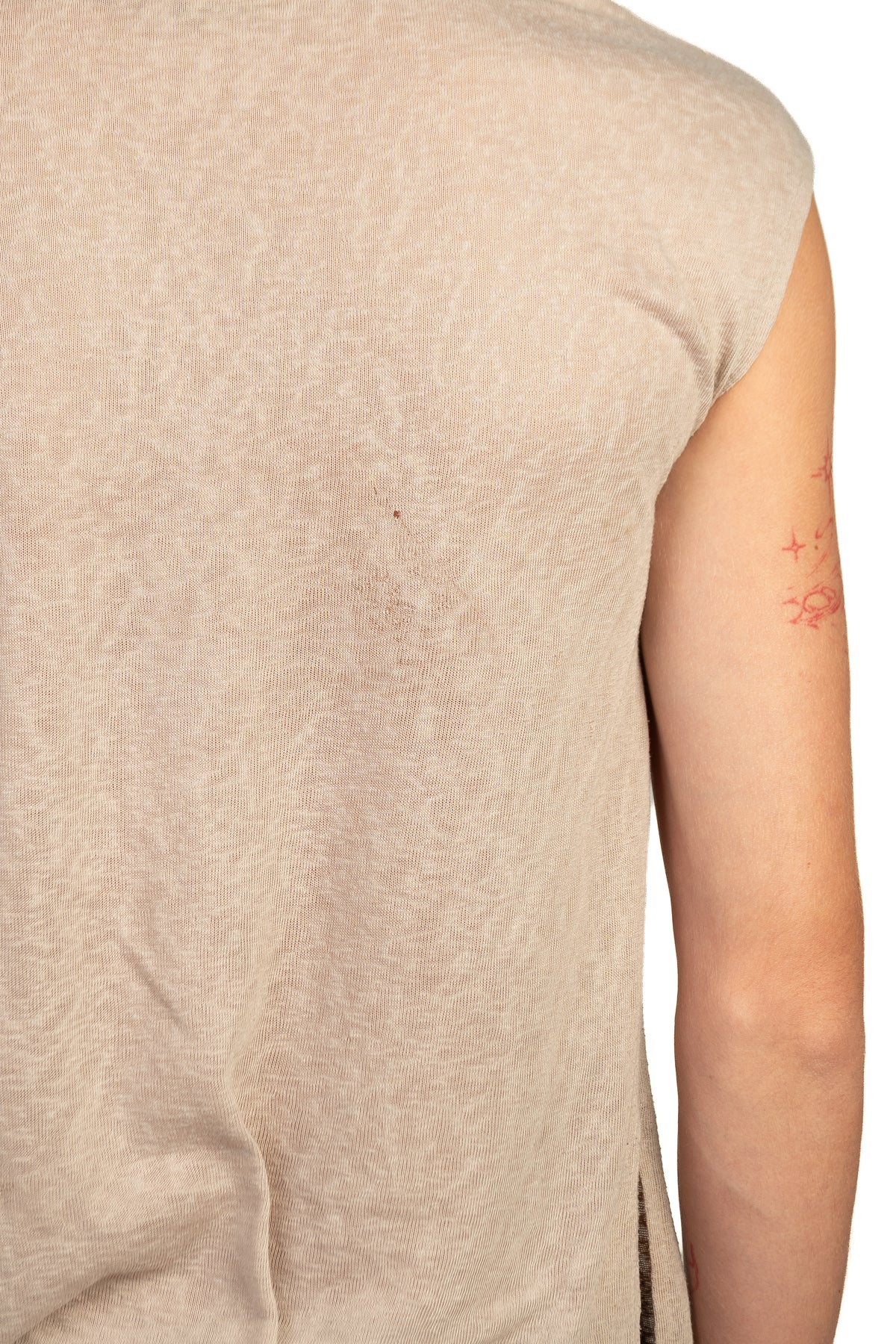 Syndrome de East Aphex Twin Self-portrait tank top — product view 3